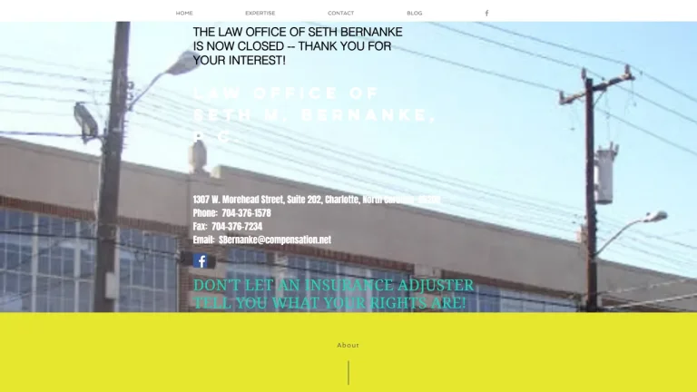 Law Office of Seth M. Bernanke, P.C. - Charlotte, NC - Attorney in Charlotte