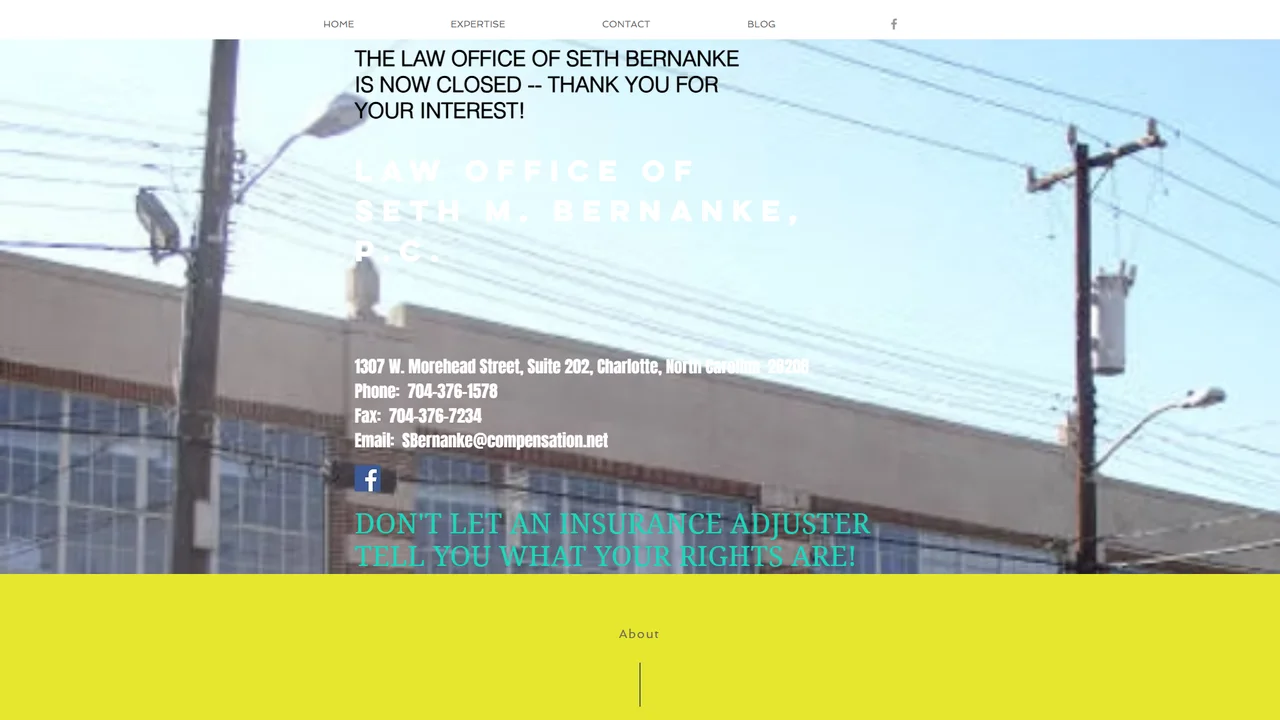Law Office of Seth M. Bernanke, P.C. - Charlotte, NC office in Charlotte, North Carolina