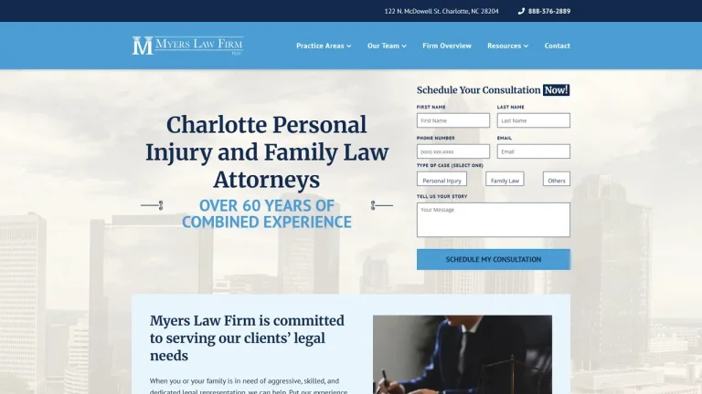 Myers Law Firm, PLLC - Charlotte, NC - Attorney in Charlotte