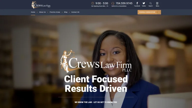 Crews Law Firm, PLLC - Charlotte, NC - Attorney in Charlotte