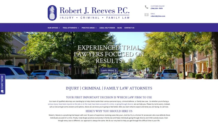 The Law Offices of Robert J. Reeves P.C. - Charlotte, NC - Attorney in Charlotte