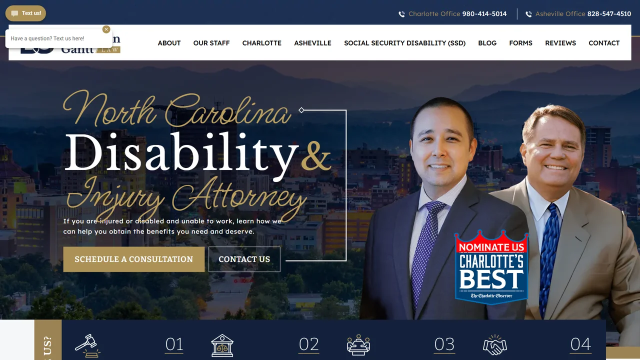 Bridgman Gantt Law - Charlotte, NC office in Charlotte, North Carolina