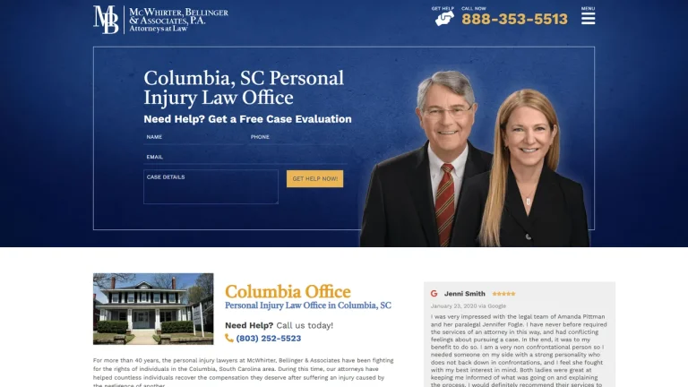 McWhirter, Bellinger & Associates, P.A. - Columbia, SC - Attorney in Columbia