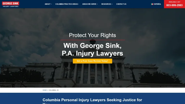 George Sink, P.A. Injury Lawyers - Columbia, SC - Attorney in Columbia
