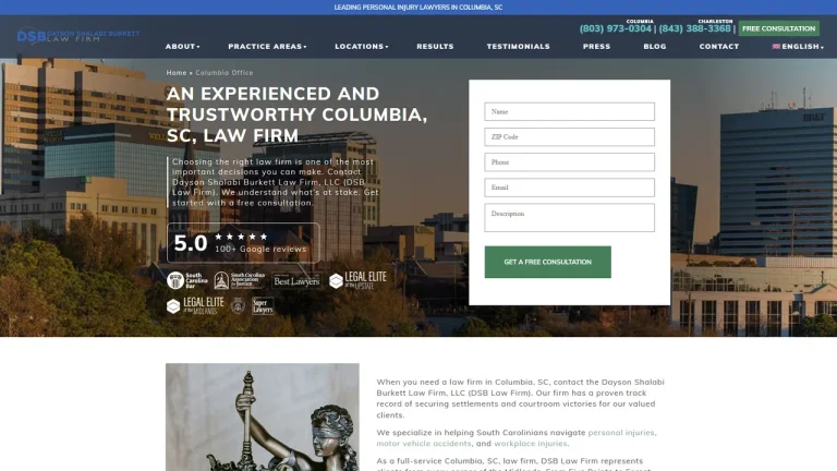 Dayson Shalabi Burkett Law Firm, LLC (DSB Law) - Columbia, SC - Attorney in Columbia