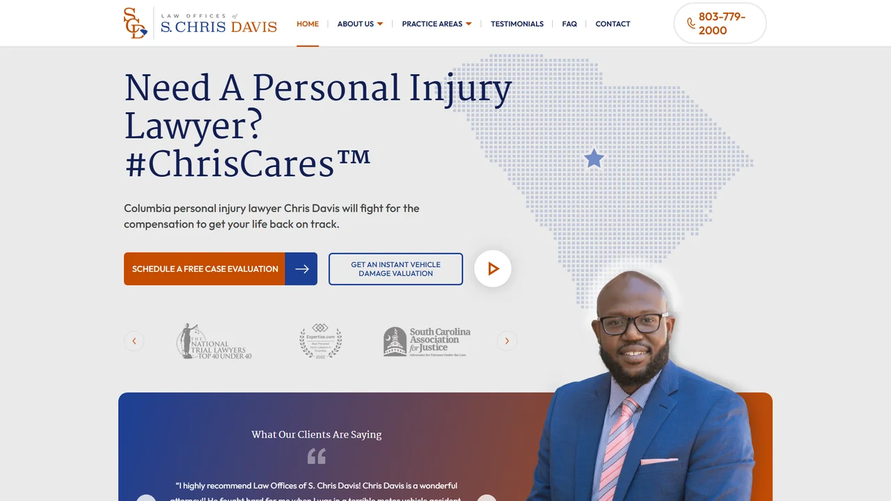 Law Offices of S. Chris Davis - Columbia, SC office in Columbia, South Carolina
