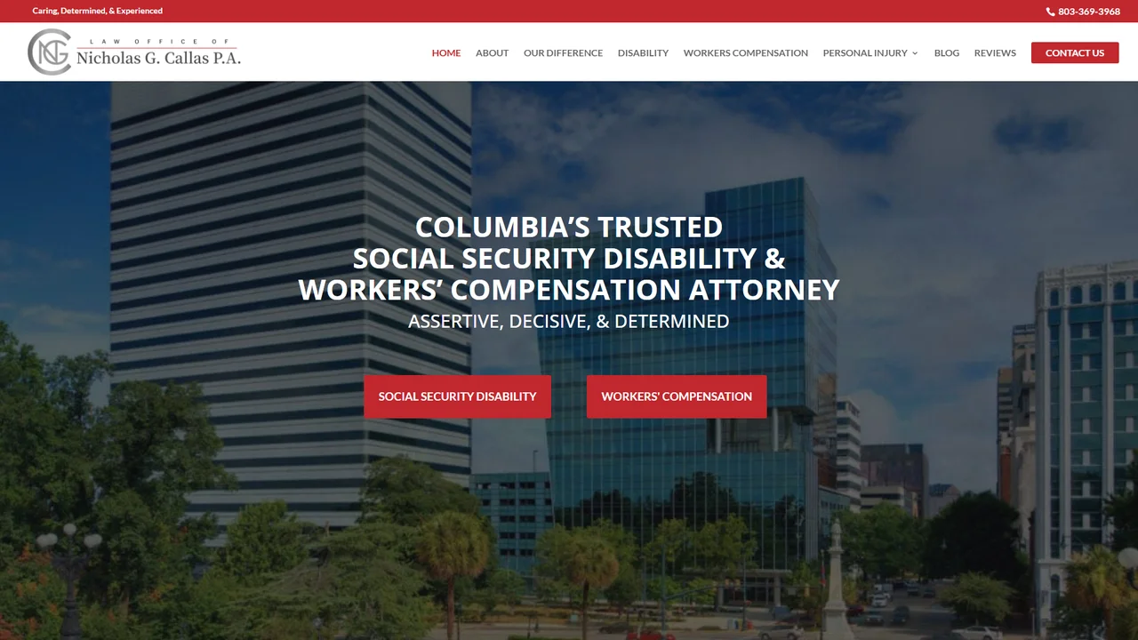 Law Office of Nicholas G. Callas, P.A. - Columbia, SC office in Columbia, South Carolina
