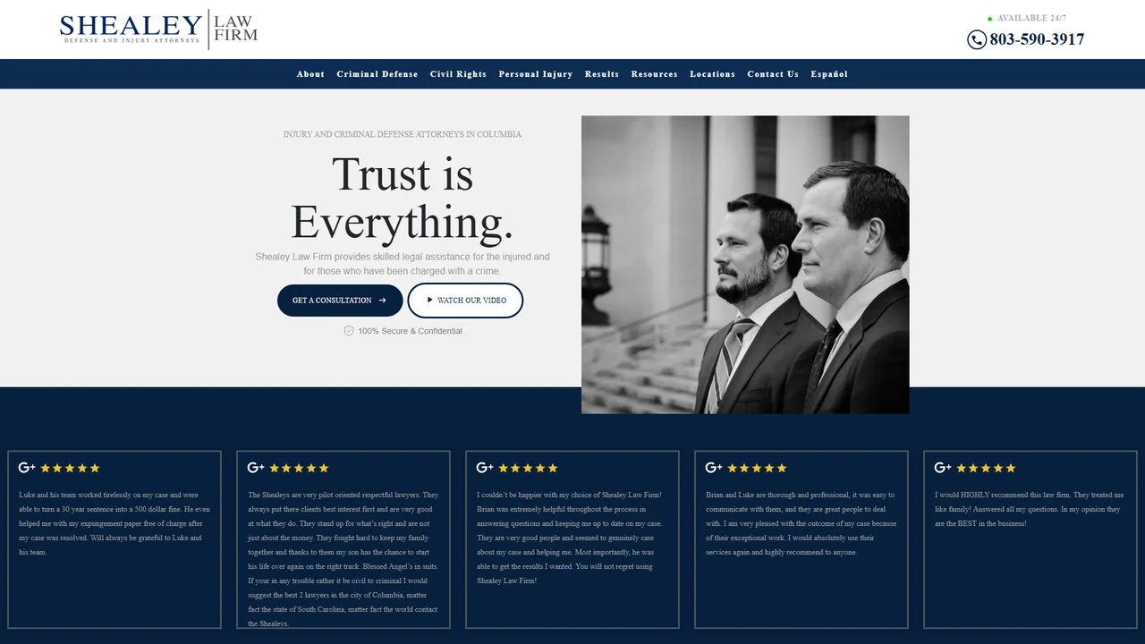 Shealey Law Firm - Columbia, SC office in Columbia, South Carolina