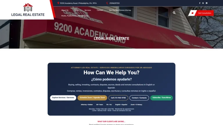 Daniel Loza, Legal Real Estate, LLC - Philadelphia, PA - Attorney in Philadelphia