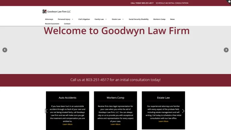 Goodwyn Law Firm, LLC - Columbia, SC - Attorney in Columbia