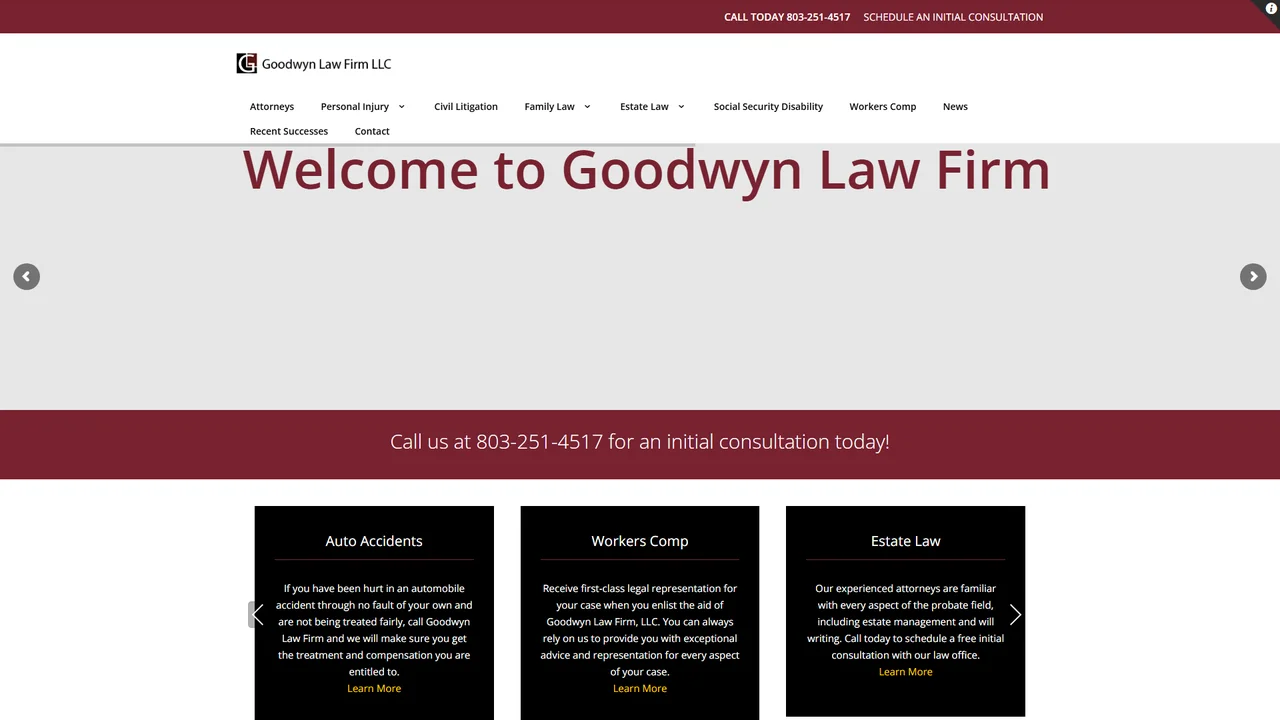 Goodwyn Law Firm, LLC - Columbia, SC office in Columbia, South Carolina