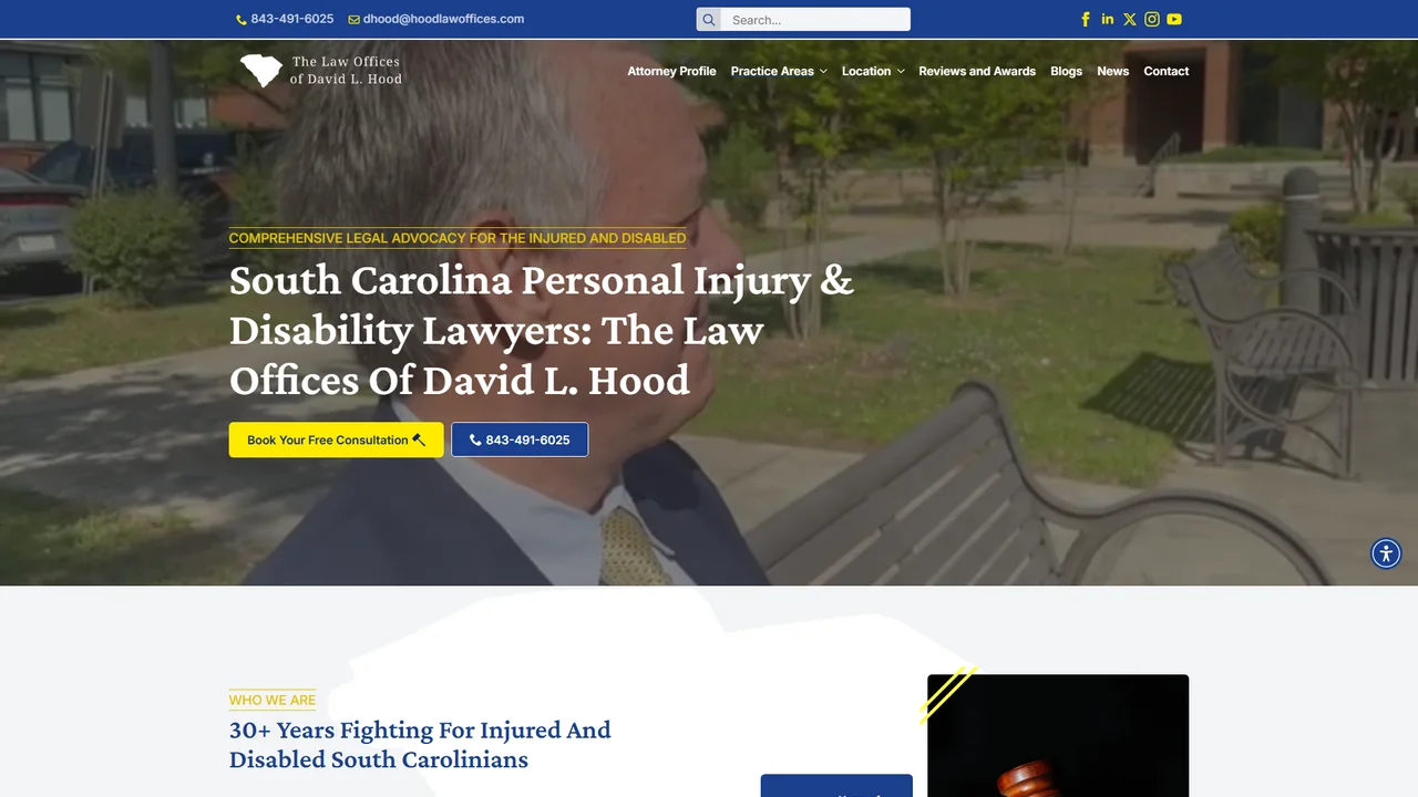 The Law Offices of David L. Hood - Columbia, SC office in Columbia, South Carolina