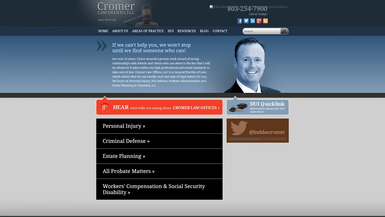 Cromer Law Offices, LLC - Columbia, SC office in Columbia, South Carolina