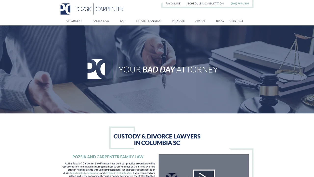Pozsik and Carpenter Law Firm - Columbia, SC office in Columbia, South Carolina