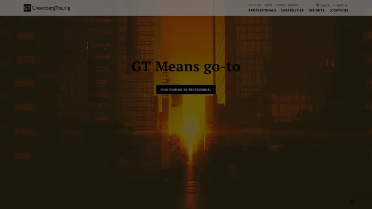 Greenberg Traurig, LLP - Philadelphia, PA - Attorney in Philadelphia