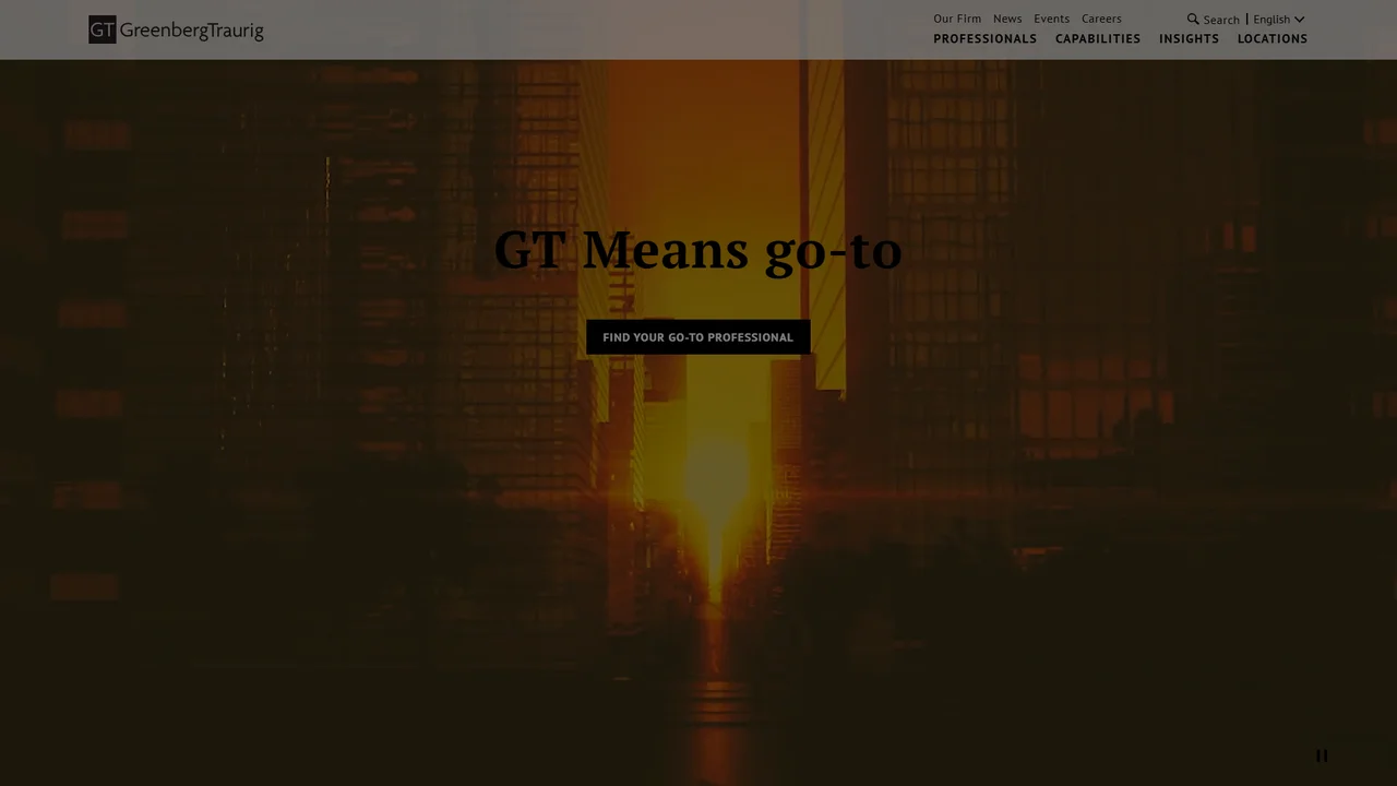 Greenberg Traurig, LLP - Philadelphia, PA office in Philadelphia, Pennsylvania
