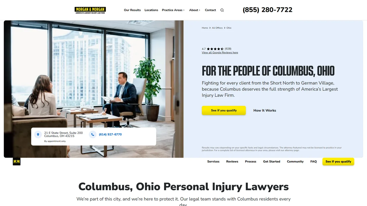 Morgan & Morgan - Columbus, OH office in Columbus, Ohio