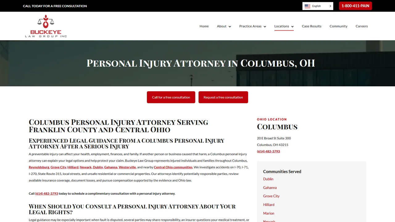 Buckeye Law Group - Columbus, OH office in Columbus, Ohio