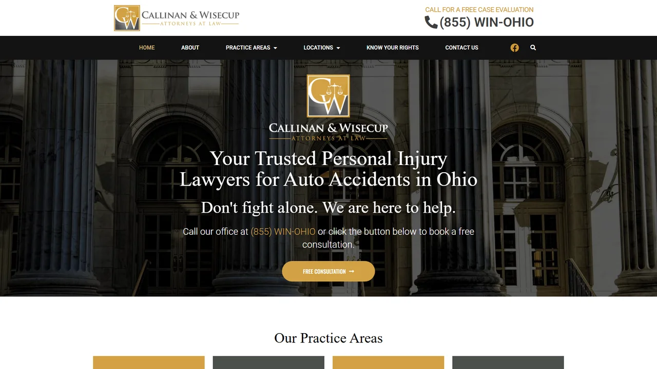 Callinan and Wisecup Law Firm - Columbus, OH office in Columbus, Ohio