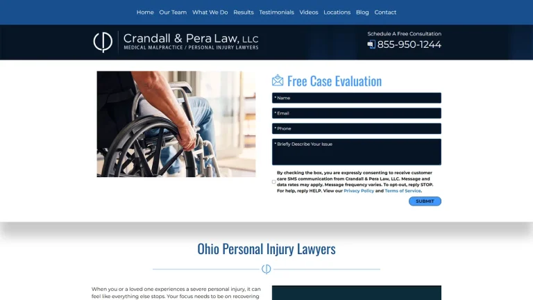 Crandall & Pera Law, Medical Malpractice / Personal Injury Lawyers - Columbus, OH - Attorney in Columbus