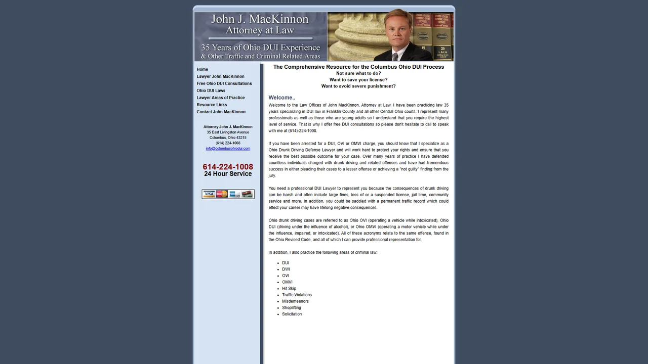 John J. MacKinnon - Columbus, OH office in Columbus, Ohio