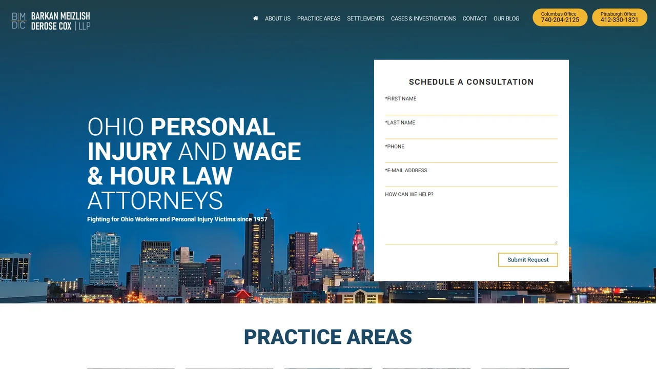 Barkan Meizlish DeRose Cox, LLP - Columbus, OH office in Columbus, Ohio