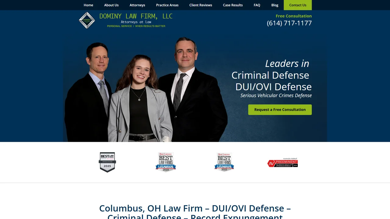 Dominy Law Firm, LLC - Columbus, OH office in Columbus, Ohio