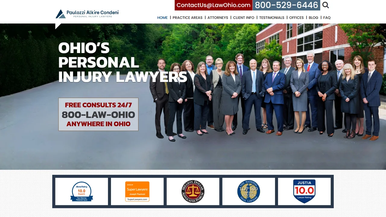 Paulozzi, Alkire & Condeni Personal Injury Lawyers - Columbus, OH office in Columbus, Ohio