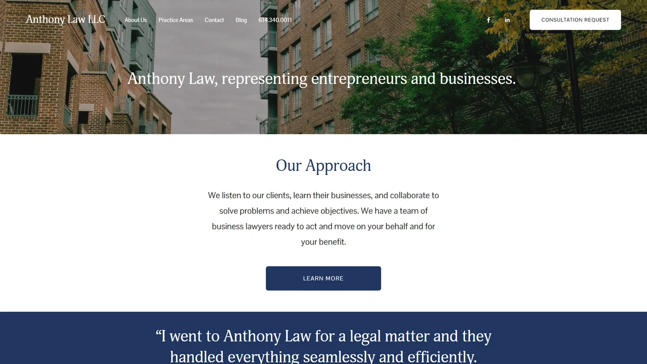 Anthony Law, LLC - Columbus, OH office in Columbus, Ohio