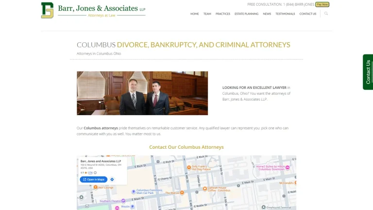 Barr, Jones and Associates LLP - Columbus, OH - Attorney in Columbus