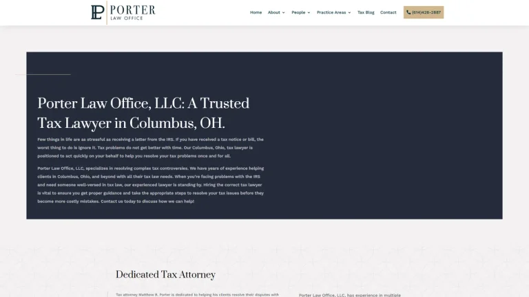 Porter Law Office, LLC - Columbus, OH - Attorney in Columbus