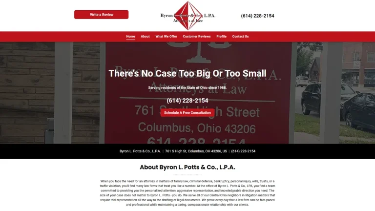 Byron L. Potts & Co., LPA - Columbus, OH - Attorney in Columbus