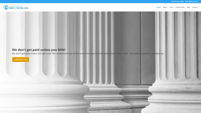 John T. Nicholson Disability Lawyer - Columbus, OH - Attorney in Columbus