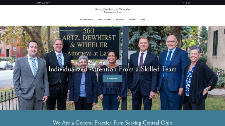 Artz Dewhirst & Wheeler LLP - Columbus, OH - Attorney in Columbus