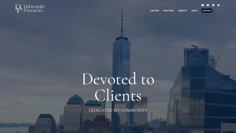 Dilworth Paxson LLP - Philadelphia, PA - Attorney in Philadelphia