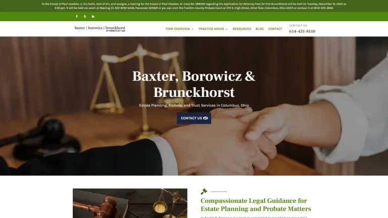 Baxter, Borowicz and Brunckhorst Co. LPA - Columbus, OH - Attorney in Columbus