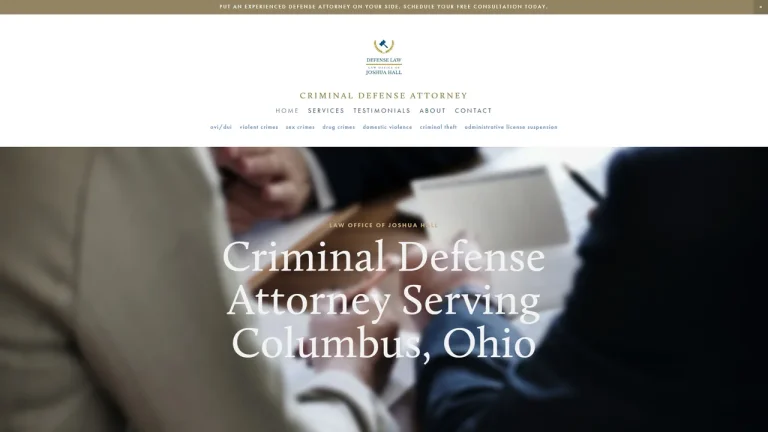 Law Office of Joshua Hall - Columbus, OH - Attorney in Columbus