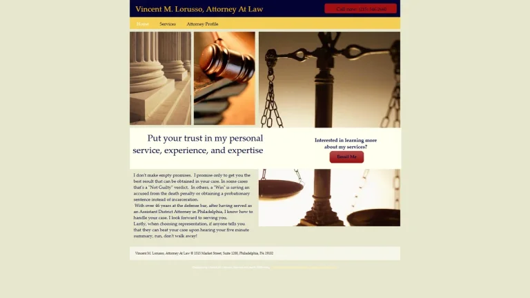 Lorusso Vincent M - Philadelphia, PA - Attorney in Philadelphia
