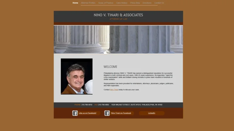 Tinari Nino V - Philadelphia, PA - Attorney in Philadelphia