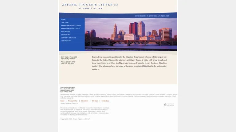 Zeiger Tigges & Little LLP - Columbus, OH - Attorney in Columbus
