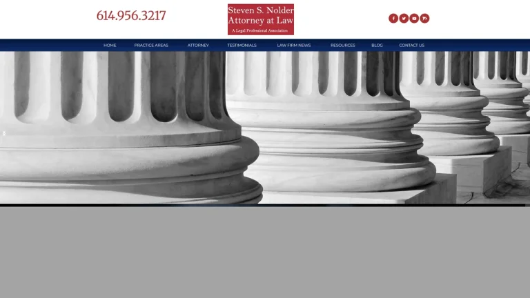 Steven S. Nolder, Attorney at Law - Columbus, OH - Attorney in Columbus