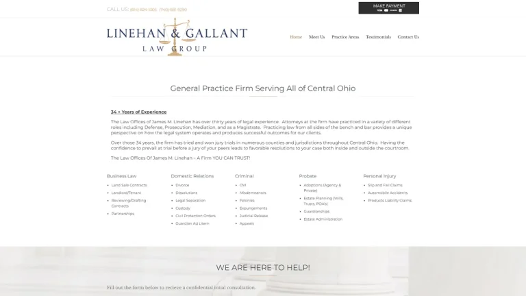 The Law Offices of James M. Linehan, LPA - Columbus, OH - Attorney in Columbus
