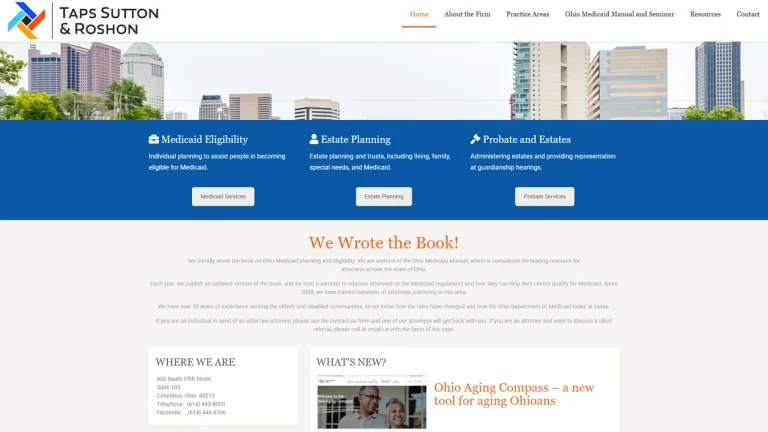 Taps Sutton and Roshon, LLC - Columbus, OH - Attorney in Columbus