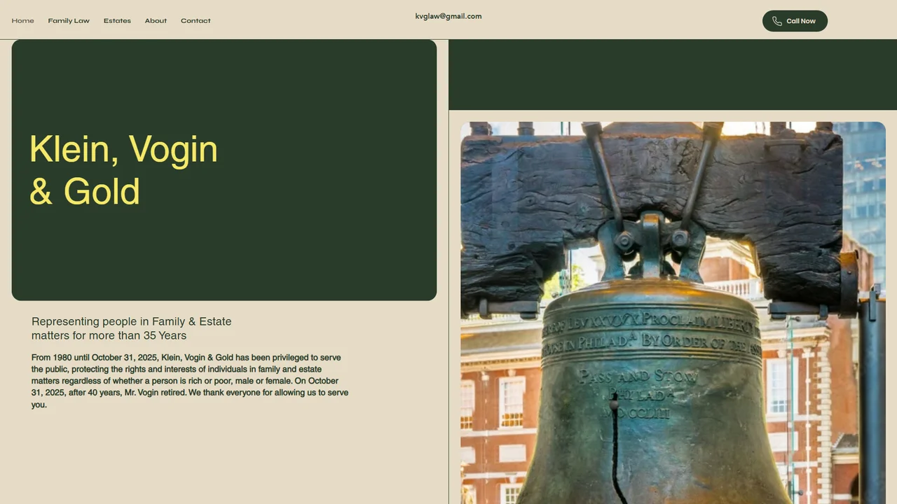 Klein, Vogin & Gold - Philadelphia, PA office in Philadelphia, Pennsylvania