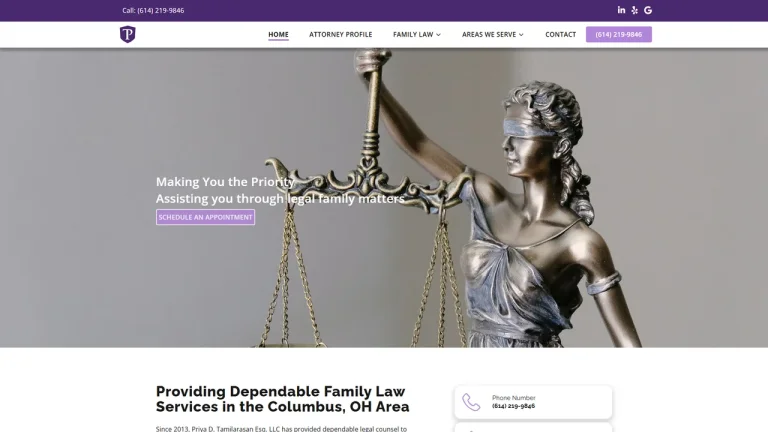 Priya D. Tamilarasan, Esq. LLC - Columbus, OH - Attorney in Columbus