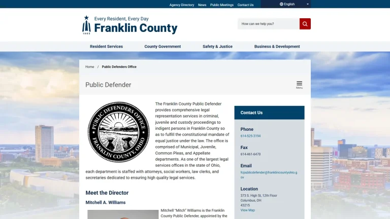 Franklin County Public Defender - Columbus, OH - Attorney in Columbus