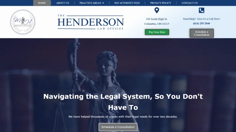 Maurice M. Henderson III Co. LPA - Columbus, OH - Attorney in Columbus