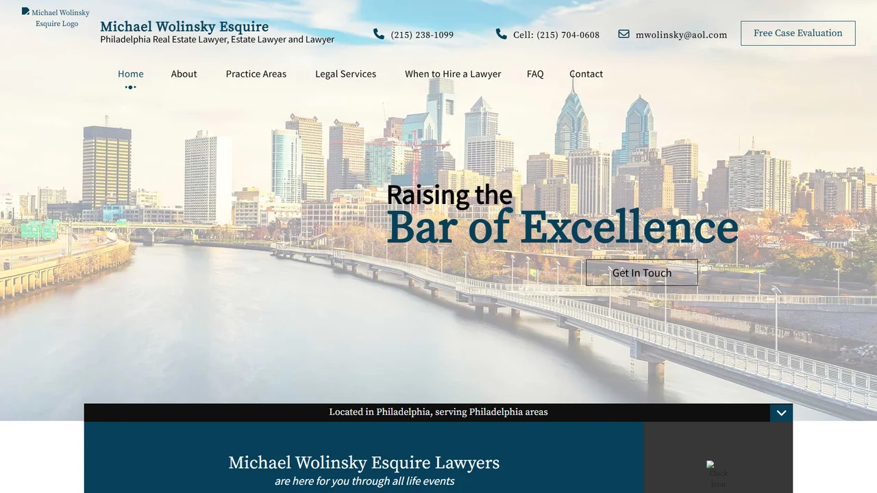 Michael Wolinsky, Esq. - Philadelphia, PA office in Philadelphia, Pennsylvania