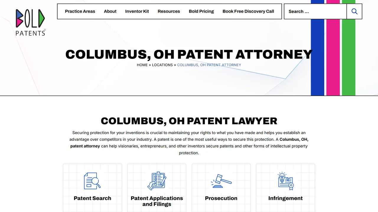 Bold Patents Law Firm - Columbus, OH office in Columbus, Ohio