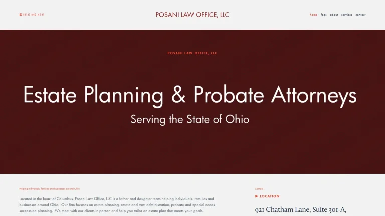 Posani Law Office, LLC - Columbus, OH - Attorney in Columbus